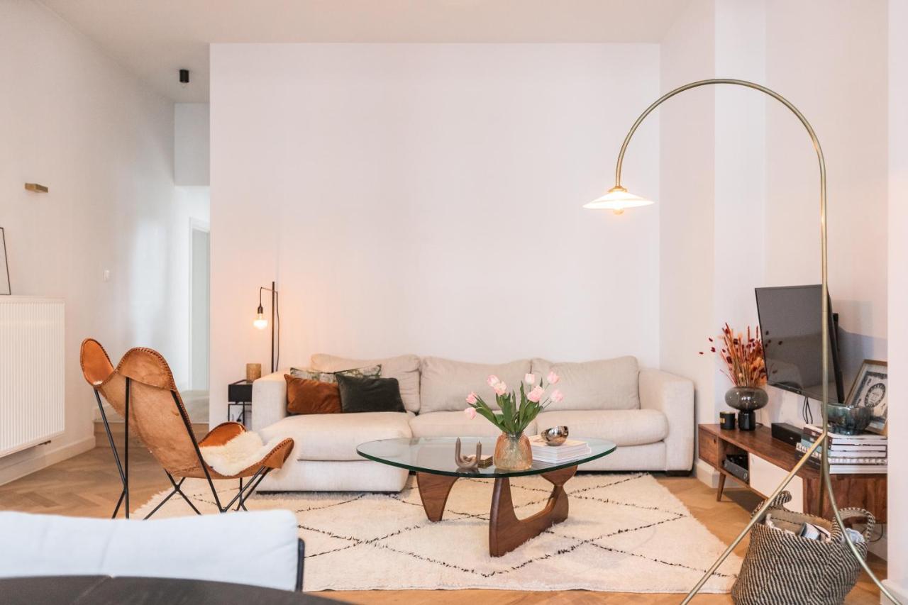 Traditional Chic, High Ceilings' Apt Aircos And Garage Антверпен Экстерьер фото