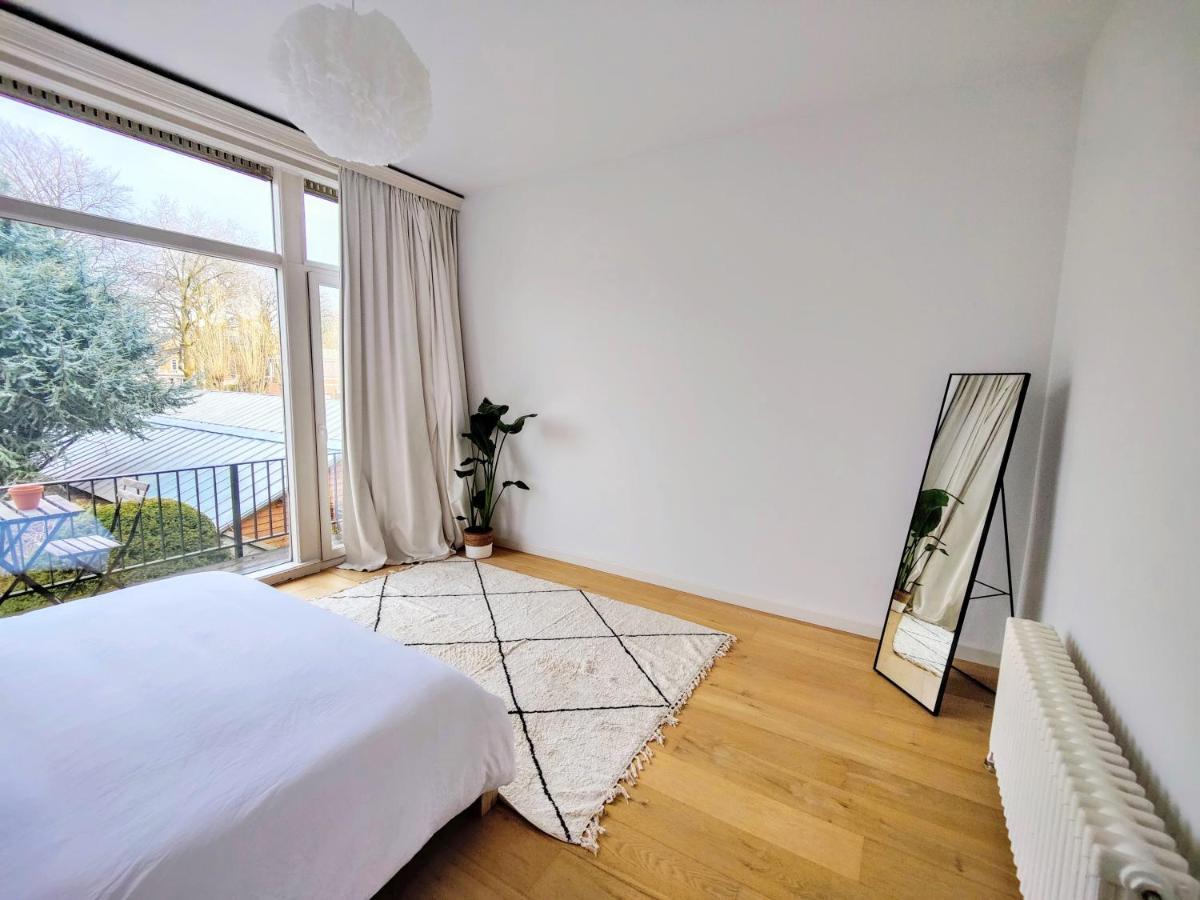 Traditional Chic, High Ceilings' Apt Aircos And Garage Антверпен Экстерьер фото